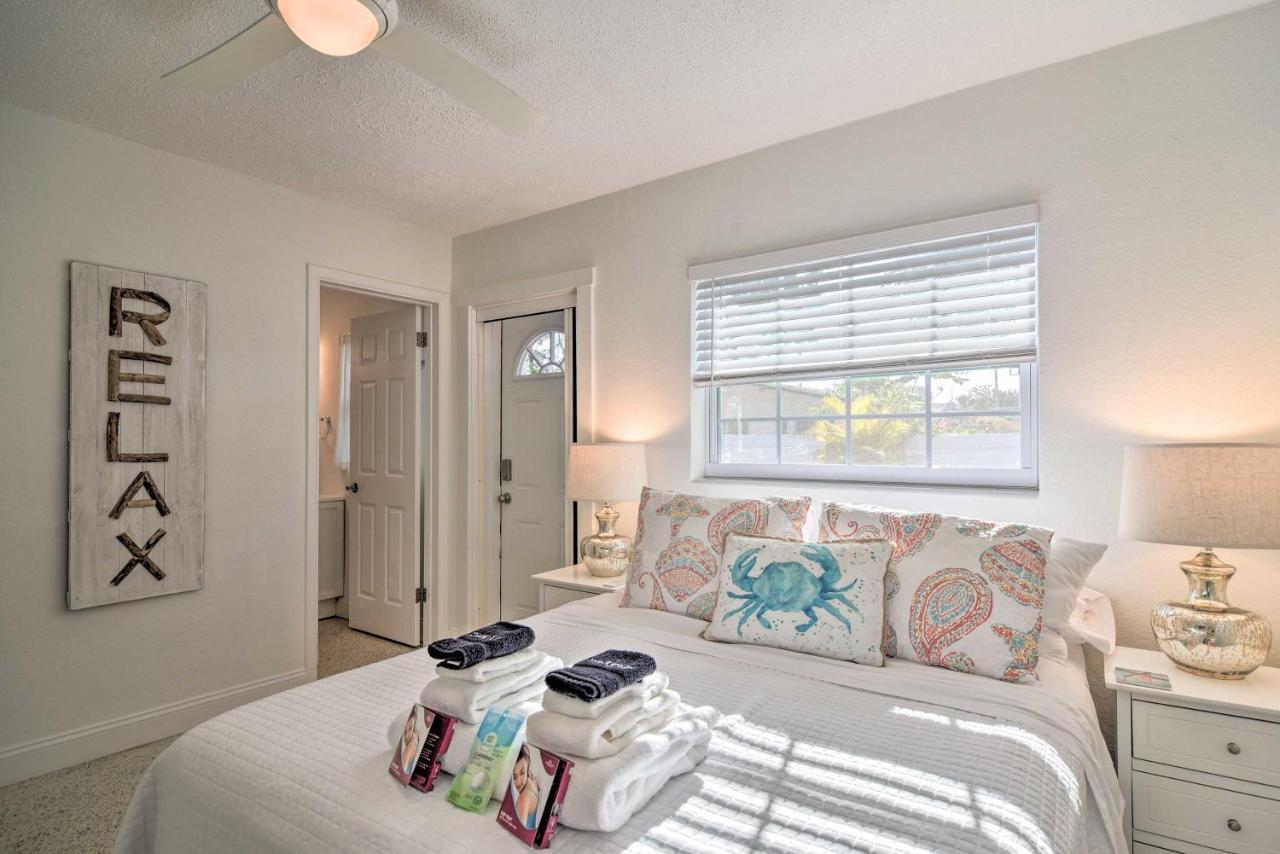 Indian Rocks Beach Unit - Steps From The Shoreline شاطئ كليرووتر المظهر الخارجي الصورة