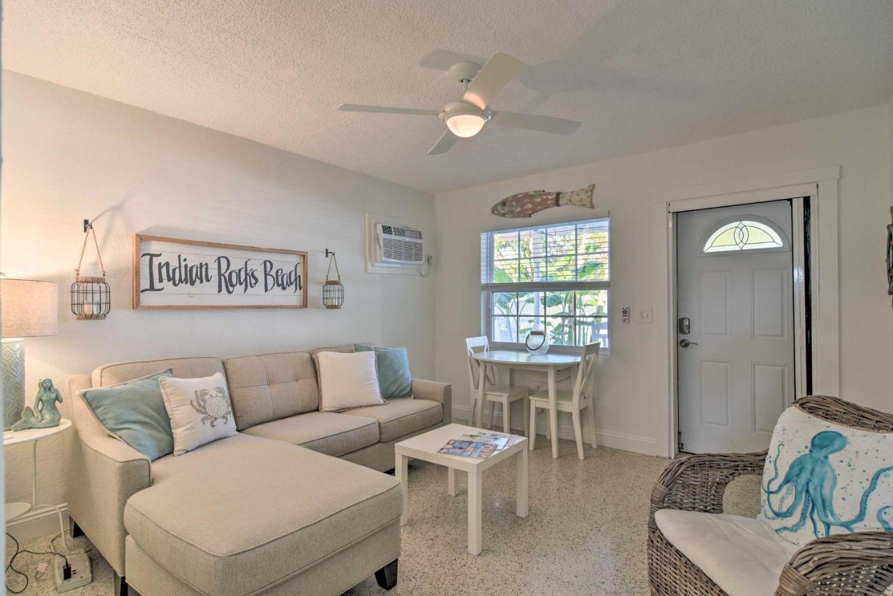 Indian Rocks Beach Unit - Steps From The Shoreline شاطئ كليرووتر المظهر الخارجي الصورة