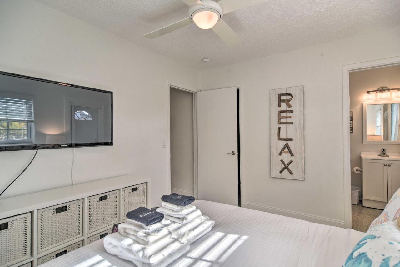 Indian Rocks Beach Unit - Steps From The Shoreline شاطئ كليرووتر المظهر الخارجي الصورة